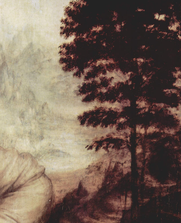 Saint Anne, Self-portrait, Scene