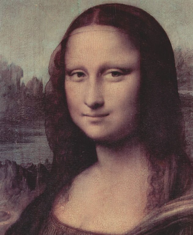 Mona Lisa, La Gioconda, detalle
