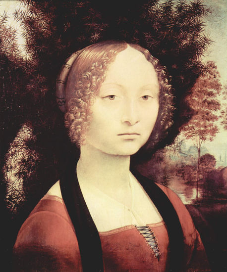 Retrato de una noble (¿Ginerva Benci?) 