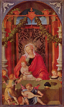 María con el niño