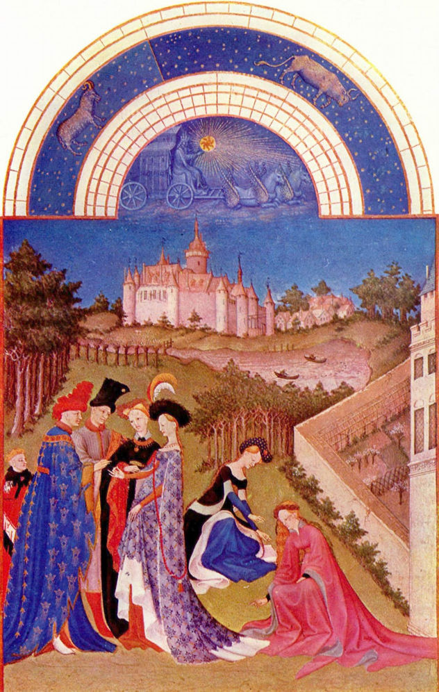 Very Rich Hours of Duke Jean de Berry, scene