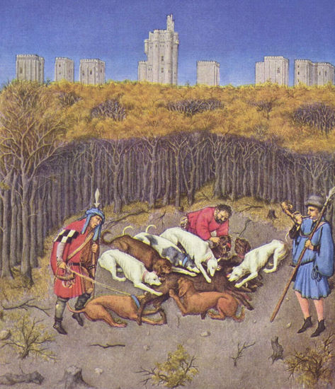 Très Riches Heures du Duc Jean de Berry (Libro de horas del duque de Berry), escena 