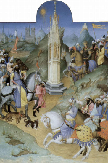 Très Riches Heures du Duc Jean de Berry (Libro de horas del duque de Berry), escena 