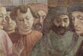 Cycle of frescoes in the Brancacci Chapel in Santa Maria del Carmine in Florence, scenes from the life of Peter, scene