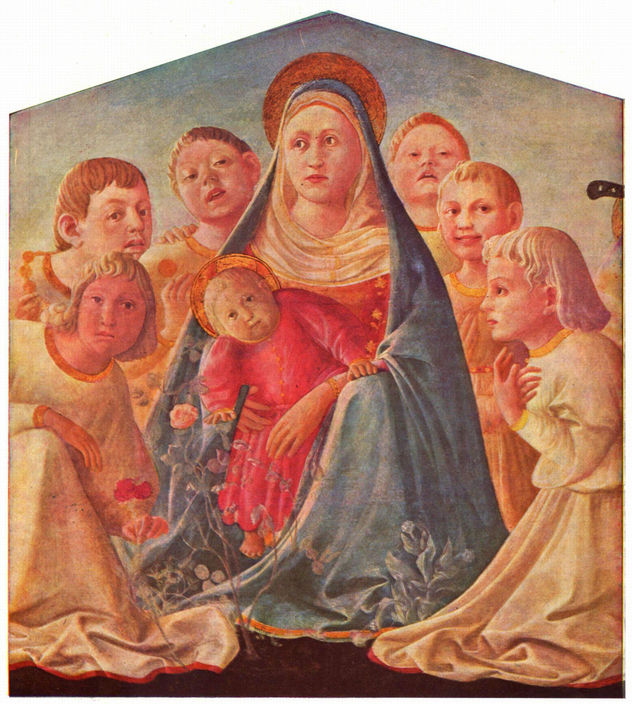 Madonna, detalle
