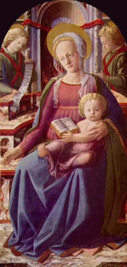 Mary Enthroned 