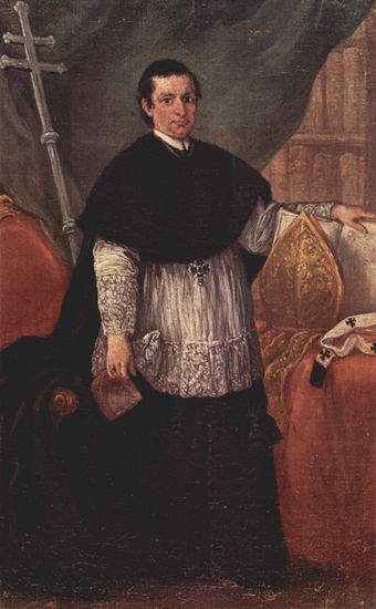 Retrato del obispo Benedetto Ganassoni 