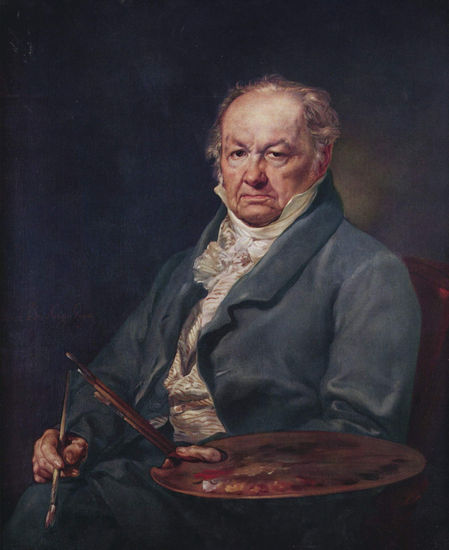 Portrait of Francisco de Goya 