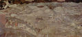 Ciclo de frescos "Allegorías del buen y del mal gobierno" en la sala del consejo de los Nueve, Palazzo Pubblico en Siena, escena