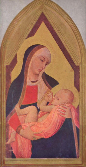 Madonna del Latte (María lactante) 