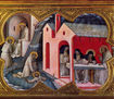 Coronation of Mary with Scenes from the Life of Saint Benedict, Predella