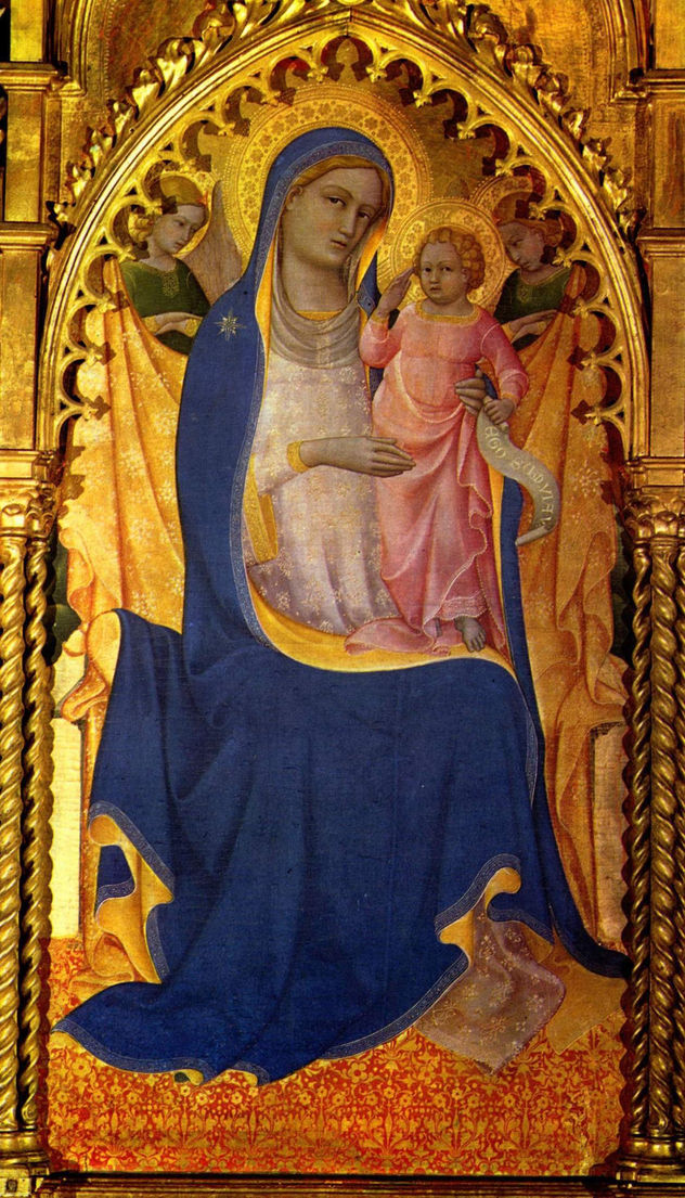 Monte Oliveto-Altar, Mitteltafel