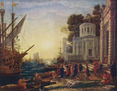 Aterrizaje de Cleopatra en Tarsos