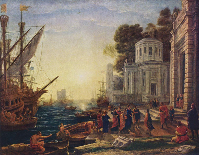 Landing of Cleopatra in Tarsus 