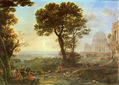 Views of Delphi with a Sacrificial Procession