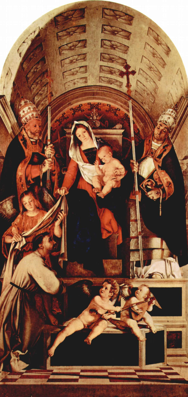 Altarpolíptico de Recanati, tabla principal