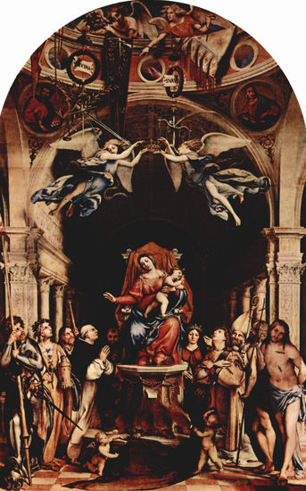 Altar Polyptych of Saint Bartholomew in Bergamo, main panel 