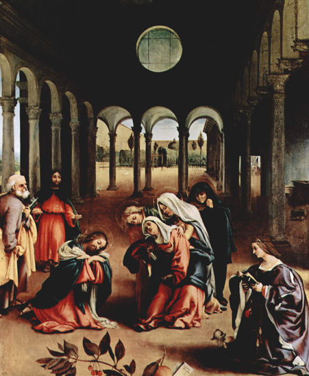 Christ's Farewell to Mary 