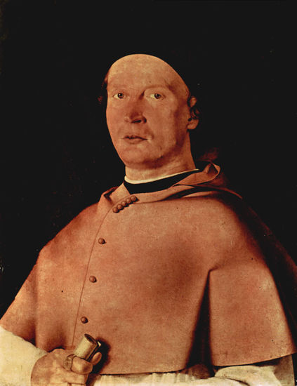 Portrait of Bishop Bernardo de' Rossi 