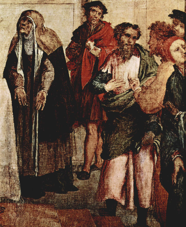 Presentación de Cristo en el Templo, Detalle