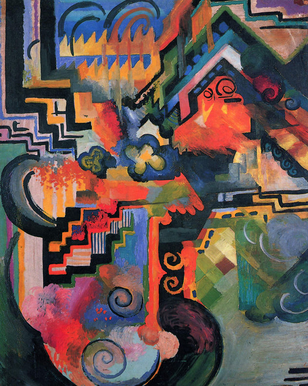 Composition in Color (Homage to Johann Sebastian Bach)
