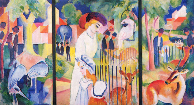 Great Zoological Garden, Triptych 