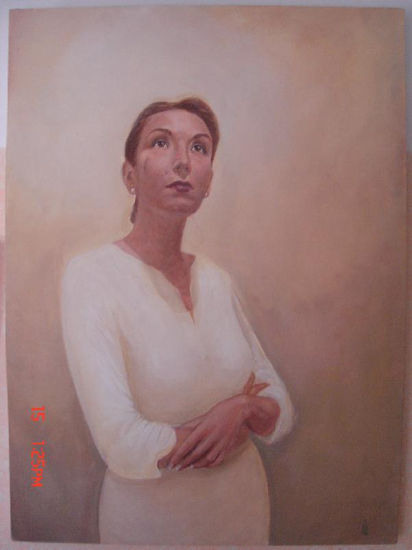 Retrato Acrylic Canvas Portrait