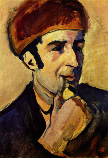 Portrait of Franz Marc 