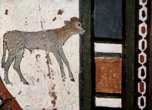 Funerary Chamber of the Sculptors Nebamun and Ipuki, Scene 