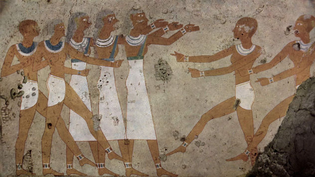 Tomb of Antefoker, Scene