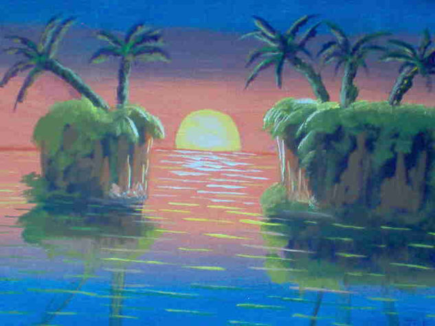 tranquilidad Acrílico Lienzo