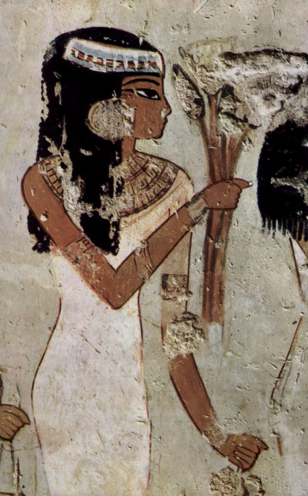 Cámara funeraria de Menna, escriba de campo del rey, escena