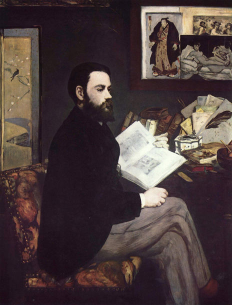 Portrait of Émile Zola