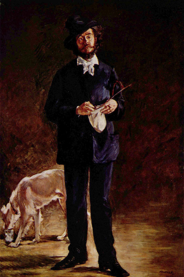 Porträt des Gilbert-Marcellin Desboutin (Der Künstler)