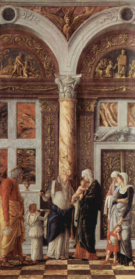 Altarpiece of the chapel of the Duke of Mantua's palace, scene 