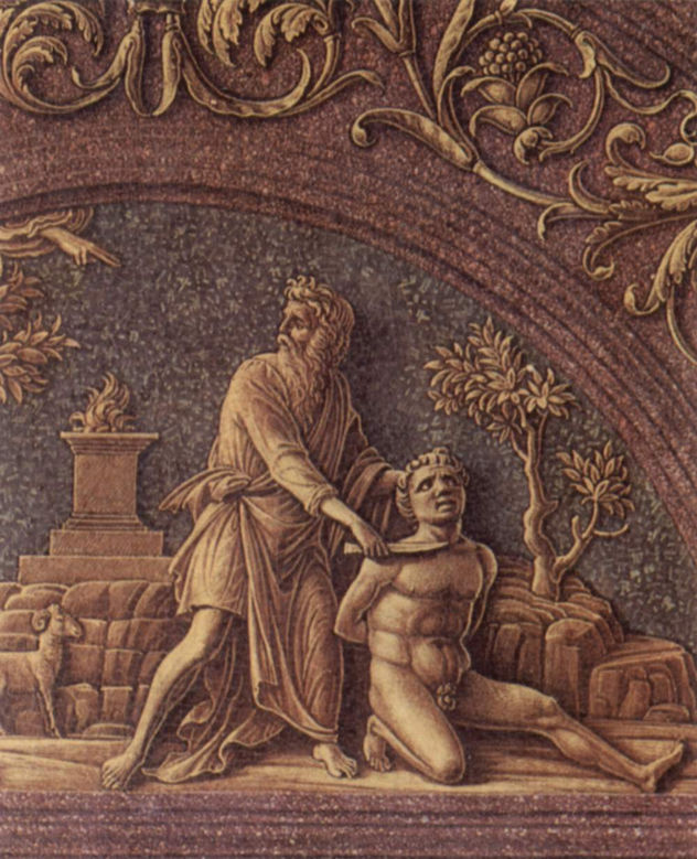 Altarretabel de la capilla del palacio del duque de Mantua, escena