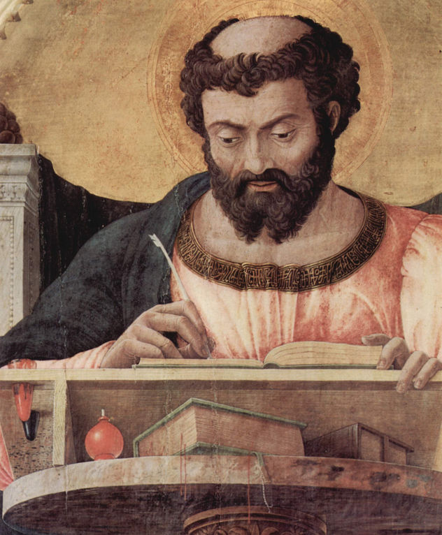 Altarretable of Saint Luke, Detail