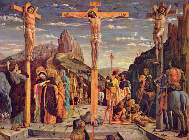 Altarretabel de San Zeno en Verona, tríptico, tabla central de la predela.