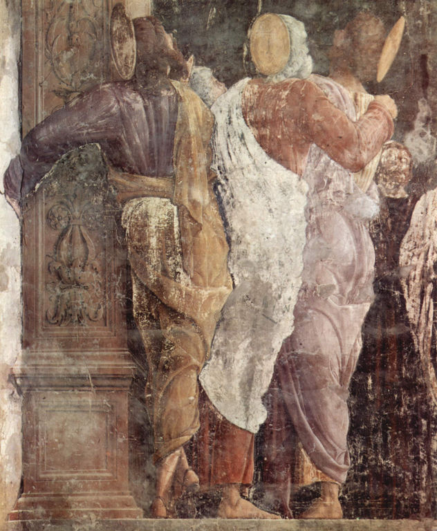 Frescos "Escenas de la vida de San Jacobo y San Cristóbal", escena