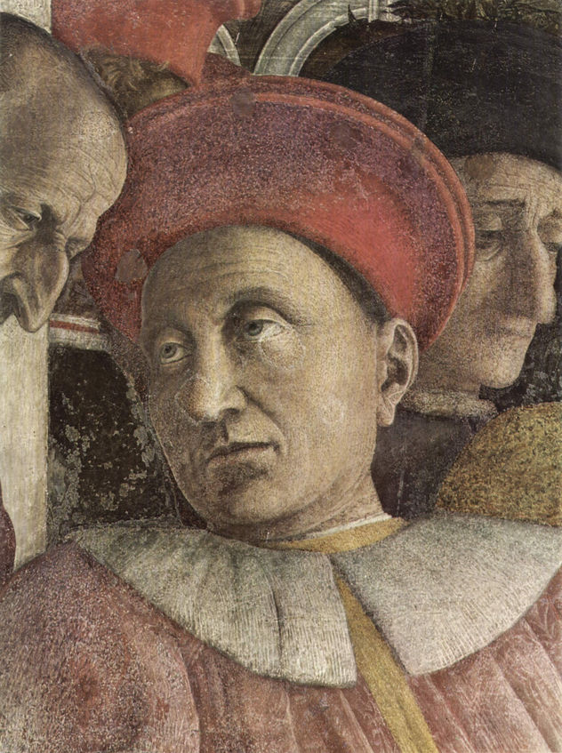 Ciclo de frescos en la Camera degli Sposi en el Palacio Ducal de Mantua, escena