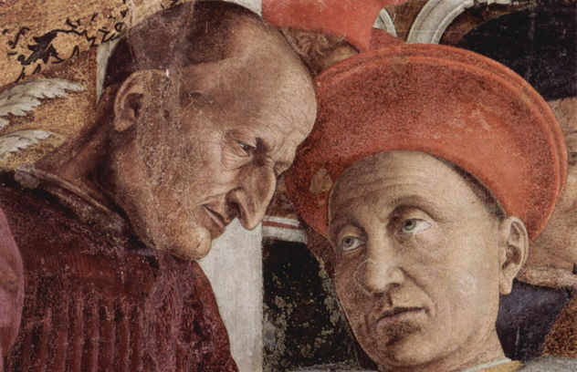 Ciclo de frescos en la Camera degli Sposi en el Palacio Ducal de Mantua, escena