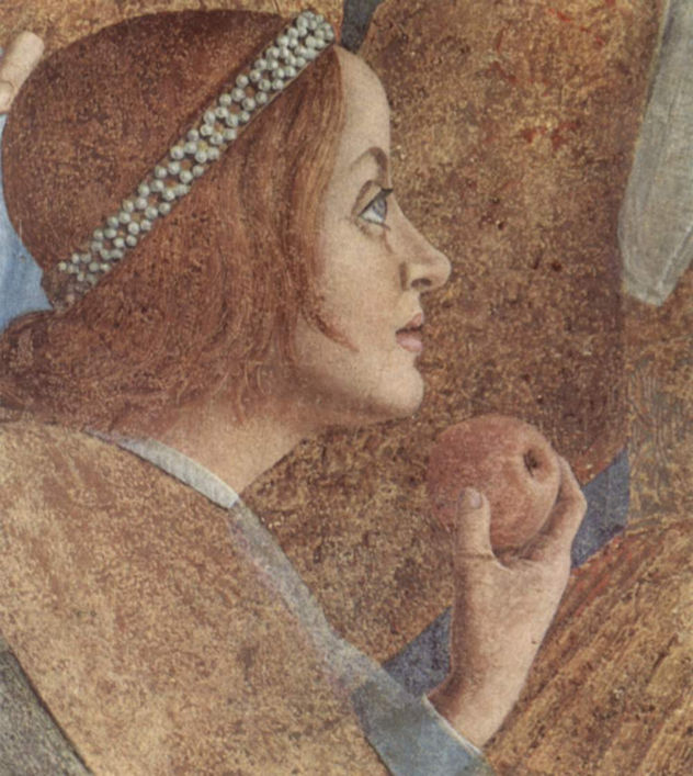 Ciclo de frescos en la Camera degli Sposi en el Palacio Ducal de Mantua, escena