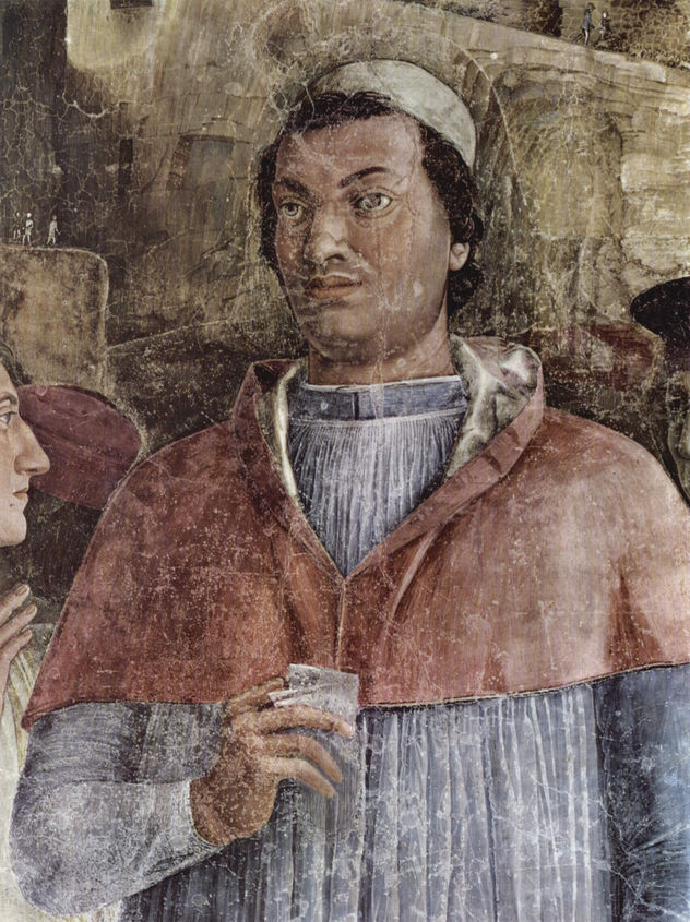 Ciclo de frescos en la Camera degli Sposi en el Palacio Ducal de Mantua, escena