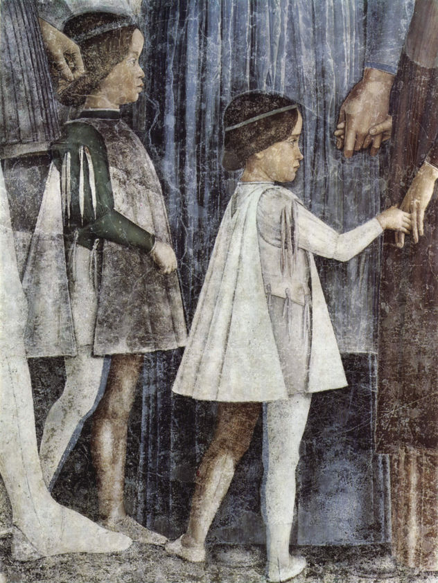 Ciclo de frescos en la Camera degli Sposi en el Palacio Ducal de Mantua, escena