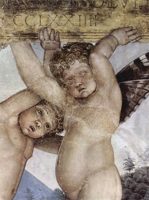 Ciclo de frescos en la Camera degli Sposi en el Palacio Ducal de Mantua, escena