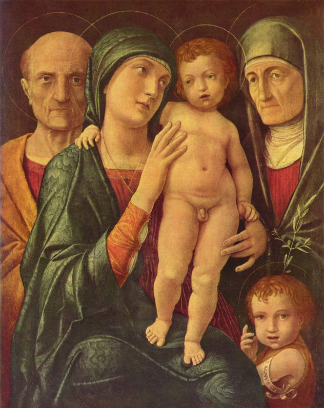 Hl. Familie mit Hl. Elisabeth und Johannesknaben