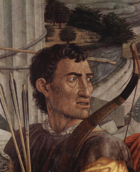 St. Sebastian, Detail