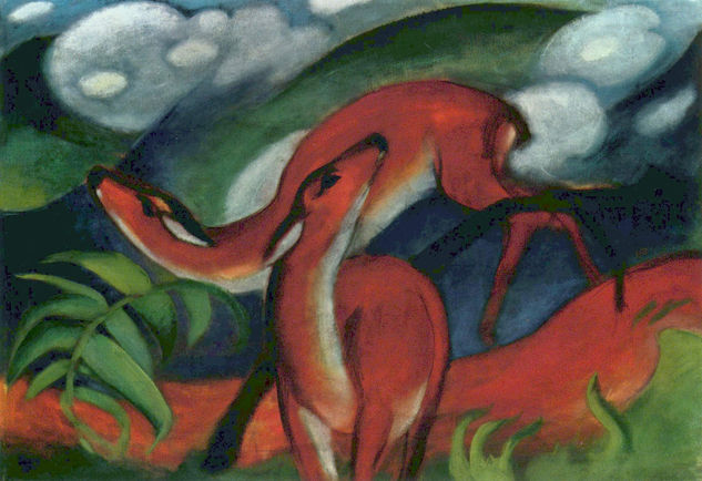 Rote Rehe II 