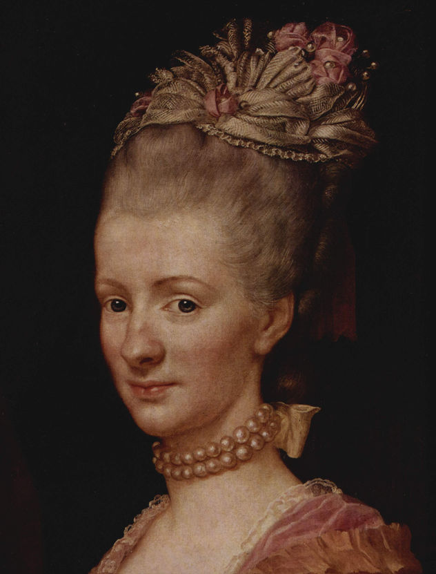 Portrait of a Woman, Detail