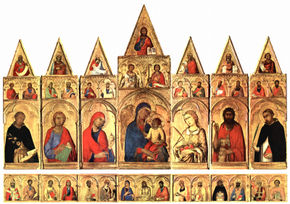 Pisa Altarpiece, scene